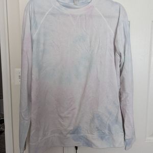 Light weight Subtle Tie Dye Pullover Sweatshirt